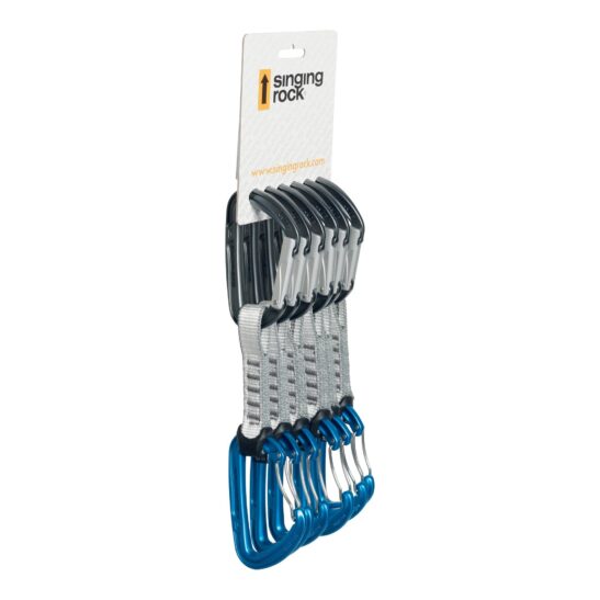 ZESTAW 6 EKSPRESÓW WSPINACZKOWYCH SINGING ROCK COLT 16 - 11 CM MIX 6PACK