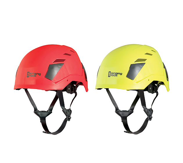 KASK DO PRACY NA WYSOKOŚCI FLASH AERO (high-visibility yellow) - obrazek 5