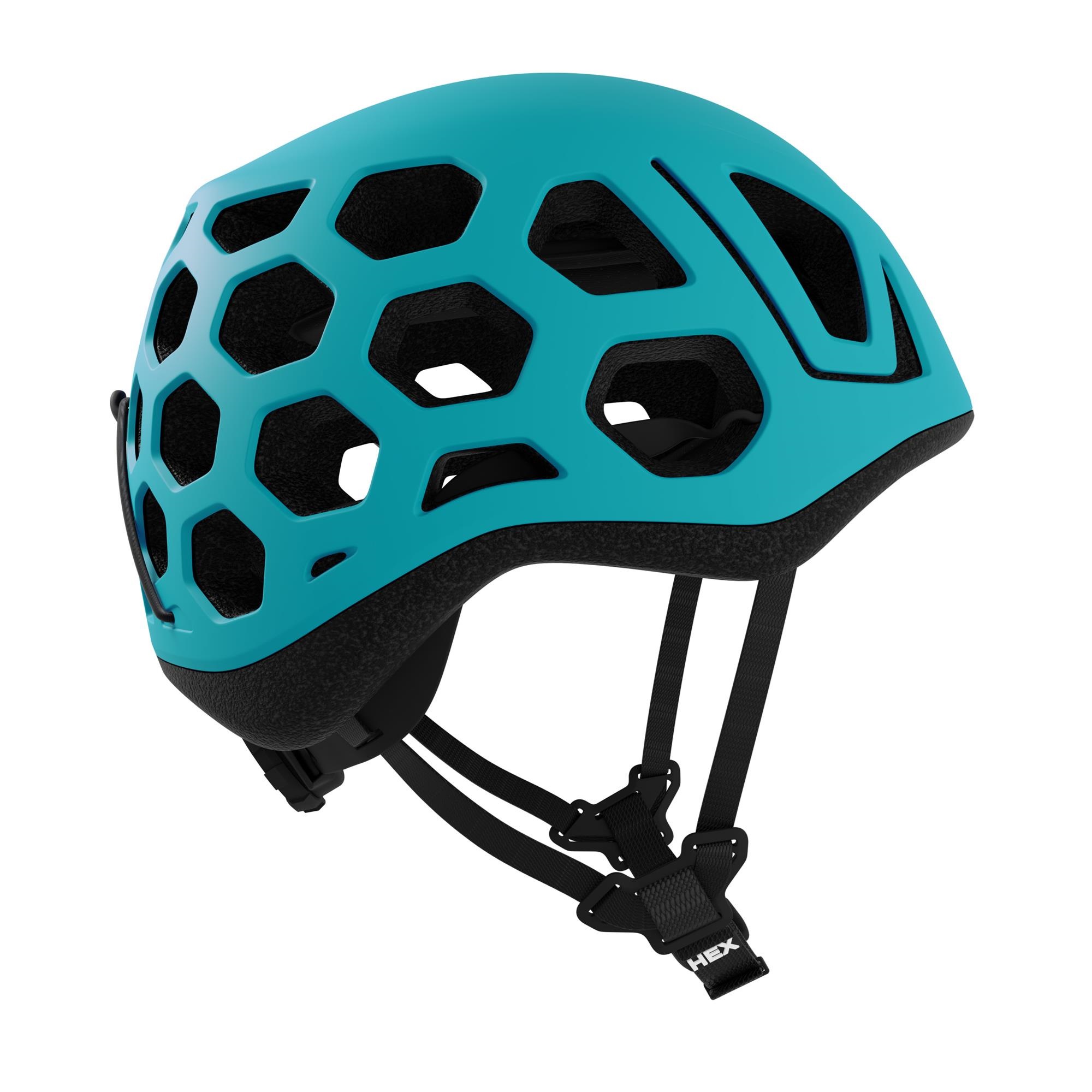 KASK WSPINACZKOWY HEX (garish blue) - obrazek 3
