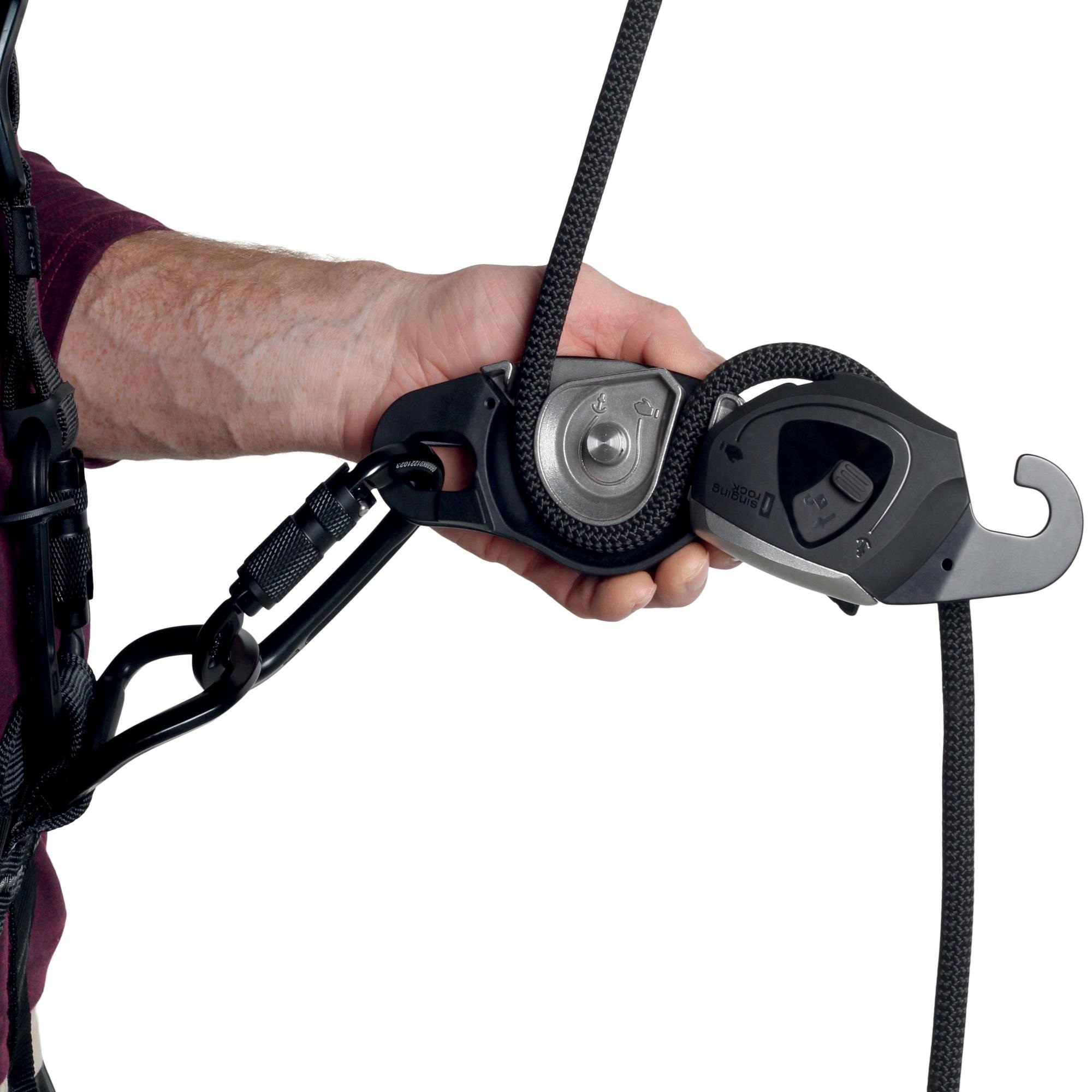 PRZYRZĄD ZJAZDOWY SINGING ROCK JACK (black) - obrazek 6