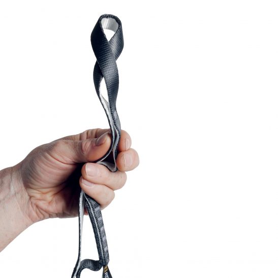 Alternative view of PĘTLA WSPINACZKOWA SAFETY CHAIN 120 CM (black)