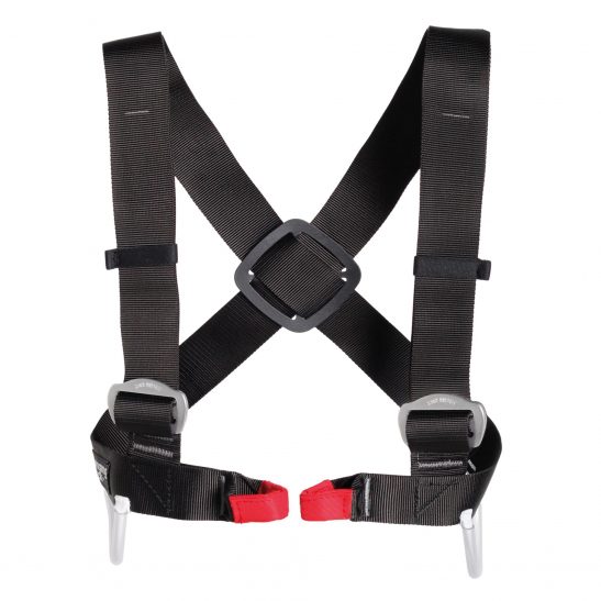 UPRZĄŻ PIERSIOWA ALADIN (black–white)