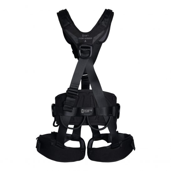 Alternative view of UPRZĄŻ DO PRACY NA WYSOKOŚCI PROFI WORKER 3D STANDARD (black)