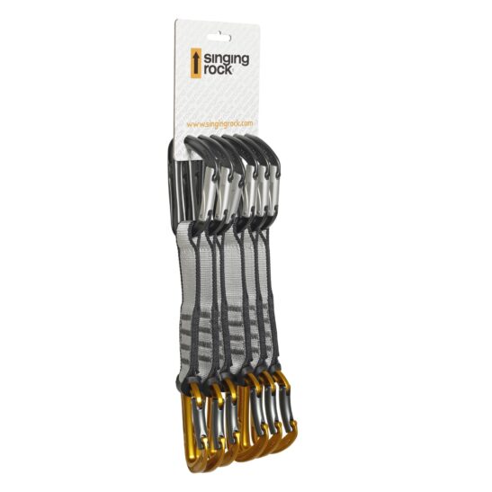 ZESTAW 6 EKSPRESÓW WSPINACZKOWYCH SINGING ROCK COLT 17 CM 6PACK