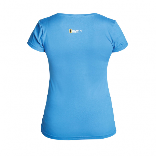 Alternative view of KOSZULKA DAMSKA T-SHIRT BLUE MOUNTAIN