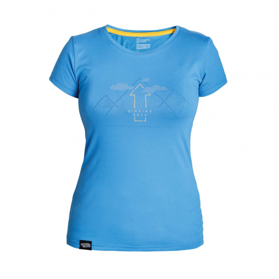 KOSZULKA DAMSKA T-SHIRT BLUE MOUNTAIN
