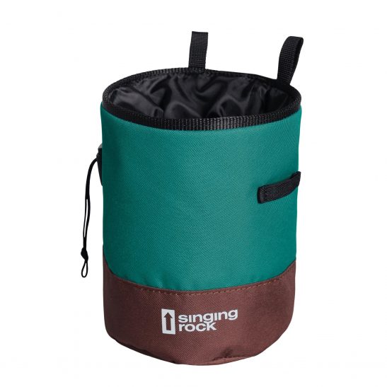 WORECZEK NA MAGNEZJĘ CHALK BAG DUO (brown green)