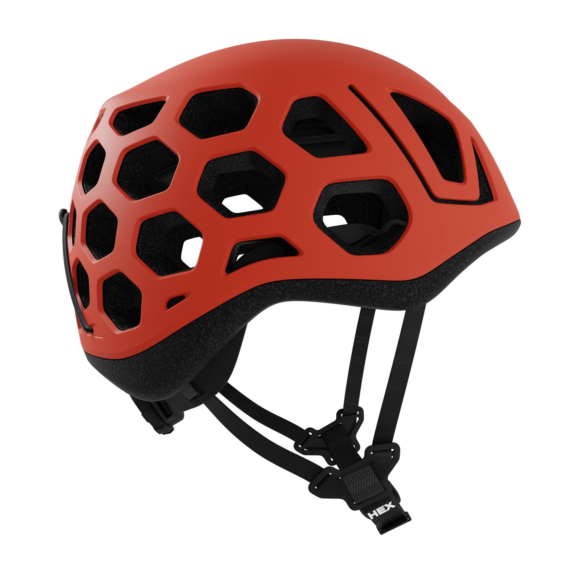 KASK WSPINACZKOWY HEX (fox red) - obrazek 3