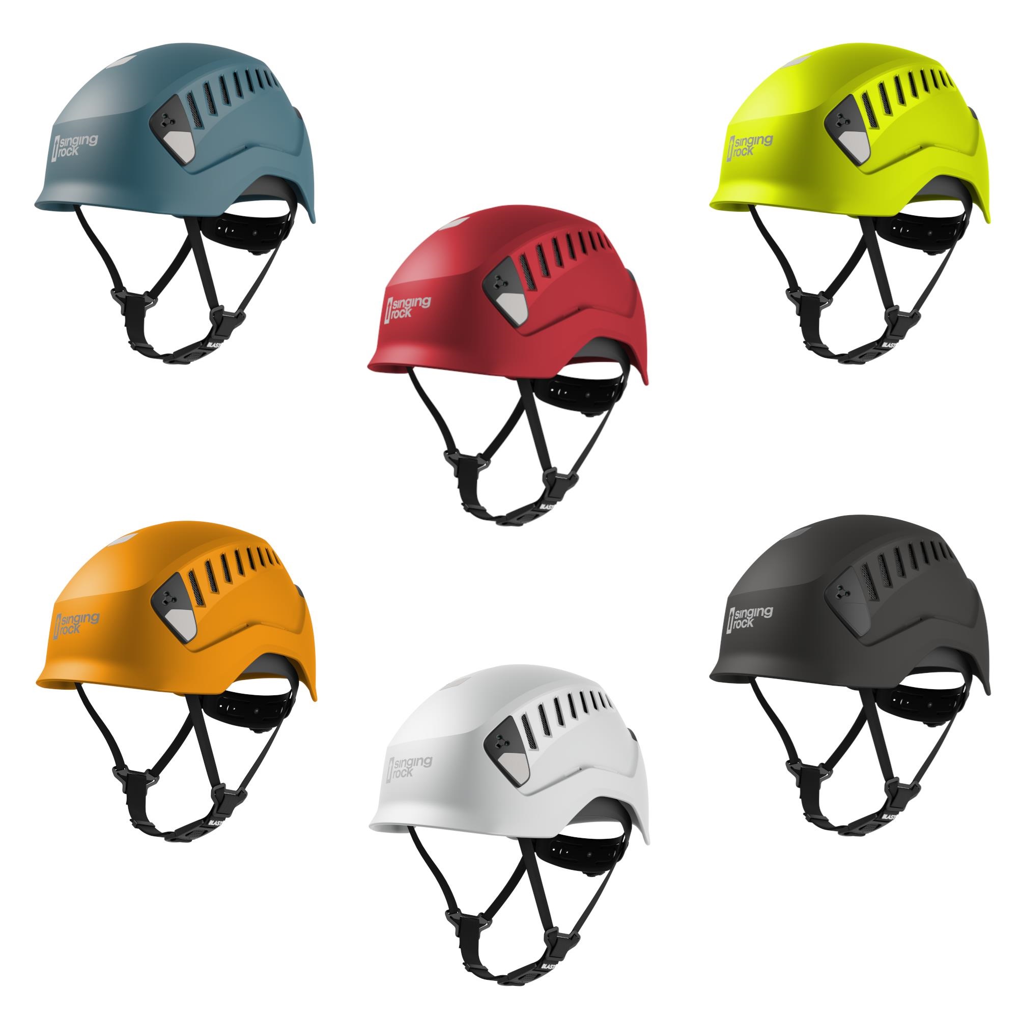 KASK DO PRACY NA WYSOKOŚCI BLAST 2024 (neon yellow) - obrazek 4