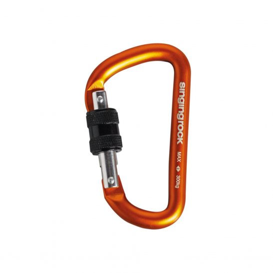 KARABINEK POMOCNICZY MINI D SCREW (bronze)