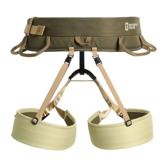 Alternative view of UPRZĄŻ WSPINACZKOWA RAY (bark green-pale olive)